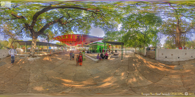 101st of India - 360º virtual panorama of Shaikh Sirajuddin Junnedi Rahmatulla Alaih Dargah, Kudchi, Belgaum District, Karnataka - India