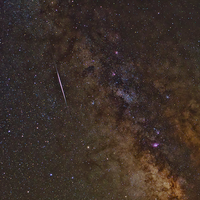 Lyrid Meteor in Sagittarius
