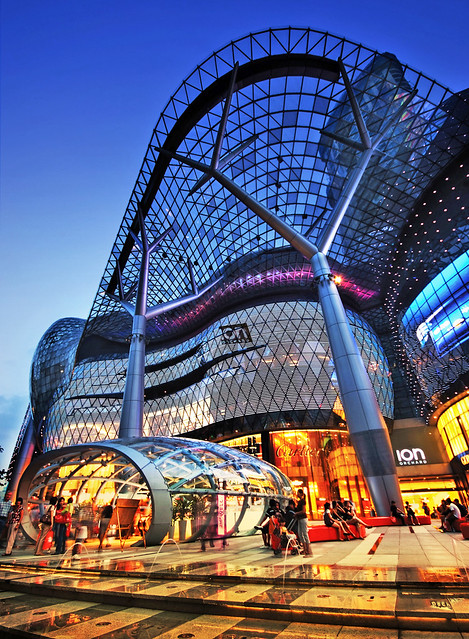 ION Orchard by night