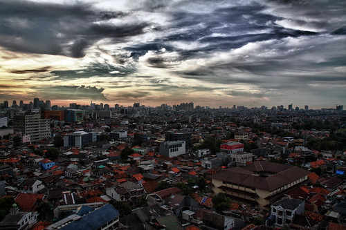 sunset canon indonesia eos jakarta hdr salemba indonesiasunset selfportraitmanagement ragilticilius