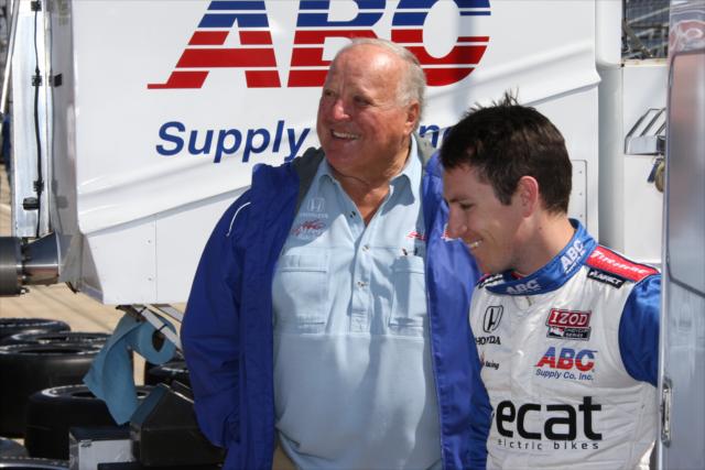 Wade Cunningham Racing AJ Foyt and Wade Cunningham | Indianapolis Motor Speedway | Flickr
