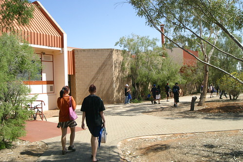 Students at Alice Springs