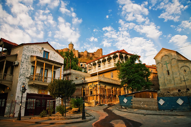 Renewed old Tbilisi