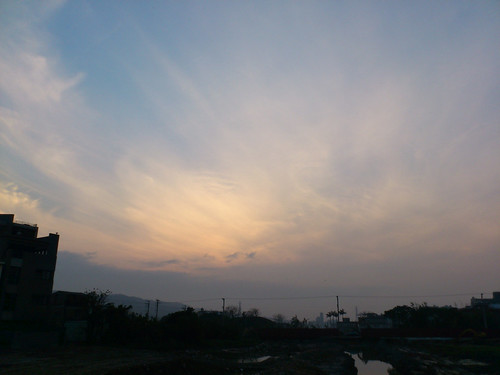 sony ericsson lt18i xperia arcs 天空 雲彩 sky cloud 日出 日落 sunrise sunset 太陽 sun 夕陽 晚霞 朝霞