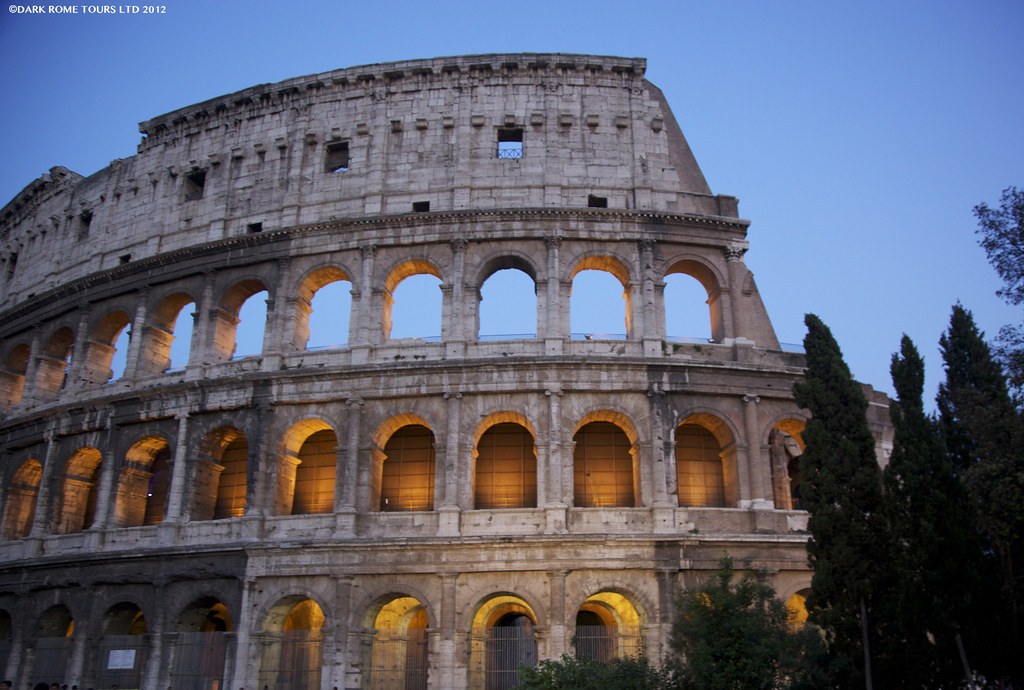 The Colosseum at sunset | Photos from our Colosseum by Night… | Flickr