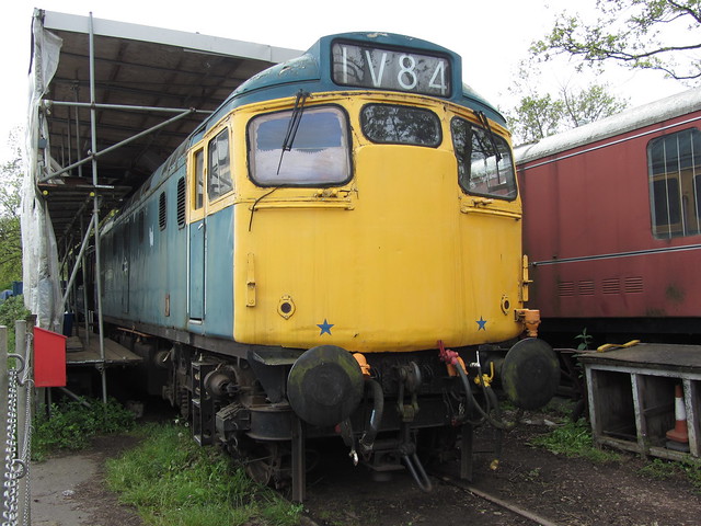 27066 on Lydney Depot during The Dean Forest Railway Diesel Gala 19/05/12