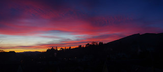 Kingussie sunset Panorama