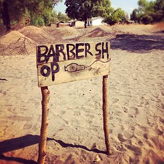 Malawian Barber Shop.