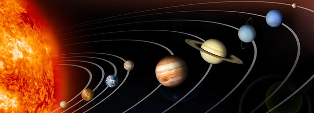 Solar System | The planets of the solar system as depicted b… | Flickr