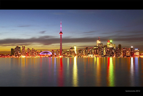 city sunset urban orange toronto canada colors bulb night sunrise canon nikon colorful flickr wide sigma wideangle pride explore mind lakeshore halogen hive 1740 torontostar torontopride iamtoronto nikongeartalk