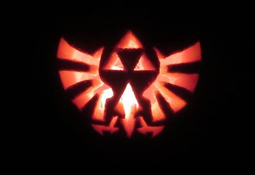 Legend of Zelda pumpkin - Jennifer Chait - Flickr