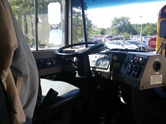 Bus 132's Driver Area