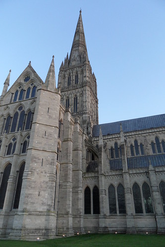 Salisbury Cathedral Spire and Transept | The mini-spires on … | Flickr