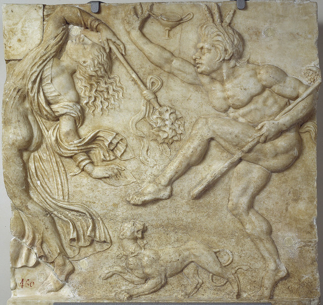 Prado - Roman Relief with dancing Maenad [50-40 BC]