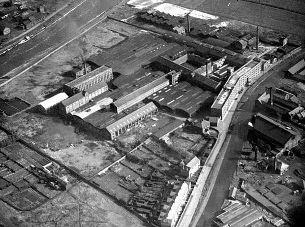 Runcorn Tannery - Aerial view of the factory - 1939