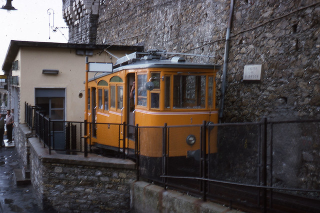 JHM-1976-1662 - Italie, Gènes (Genova), tramway à crémaillère
