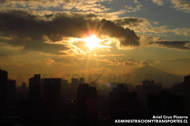Santiago de Chile - Sunset