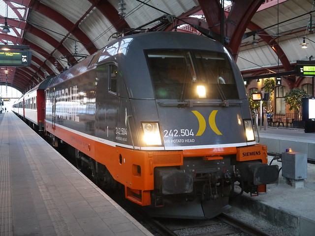 Hector Rail 242.504 at Malmö Central Station