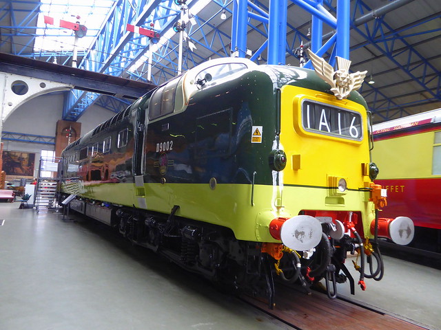 55002 (D9002) {The King's Own Yorkshire Light Infantry}  at the National Railway Museum, York