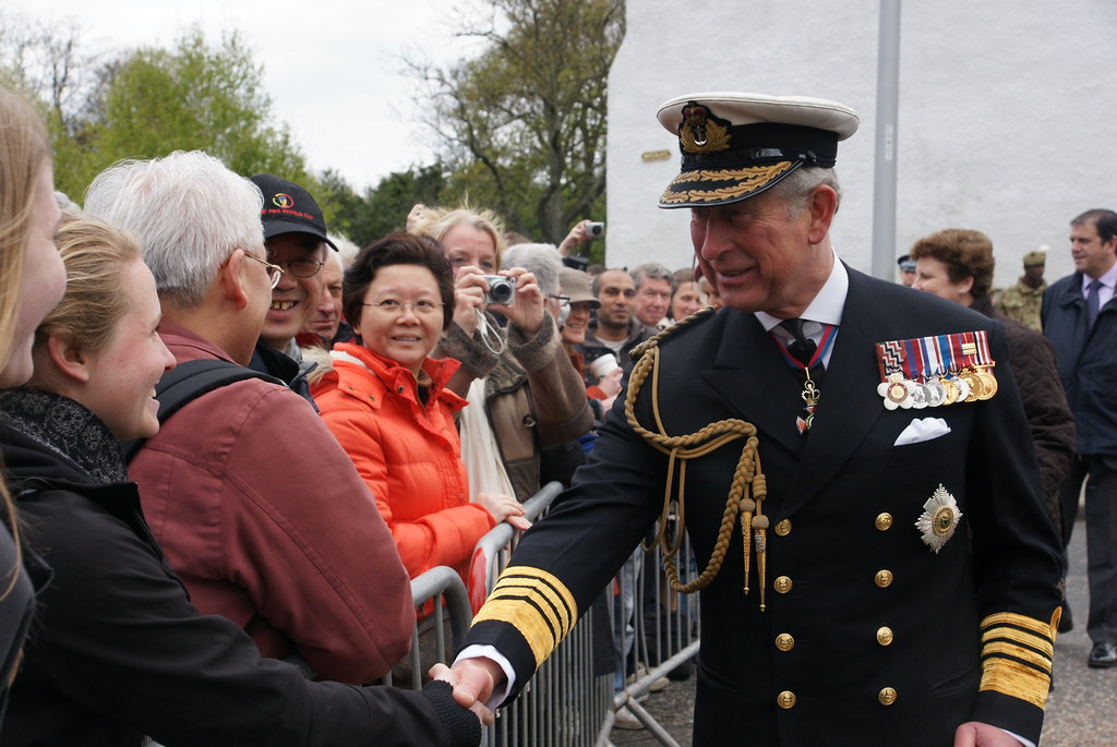 Military Parade at Holyrood | The Prince of Wales meets memb… | Flickr