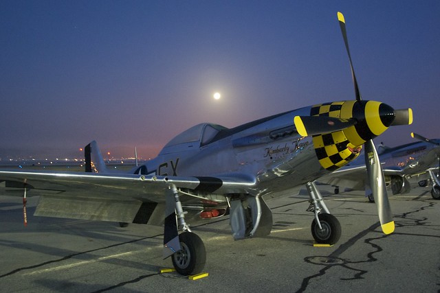 North American P-51D Mustang, Kimberley Kaye, Chino by Moonlight