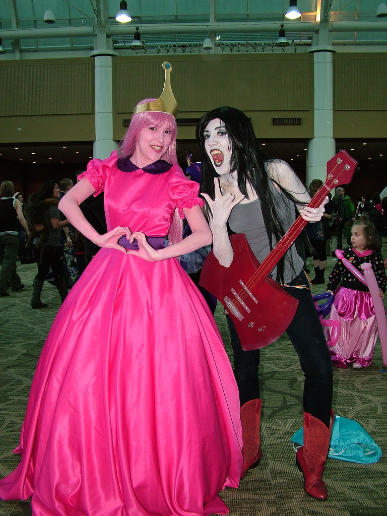 Princess Bubblegum & Marceline.