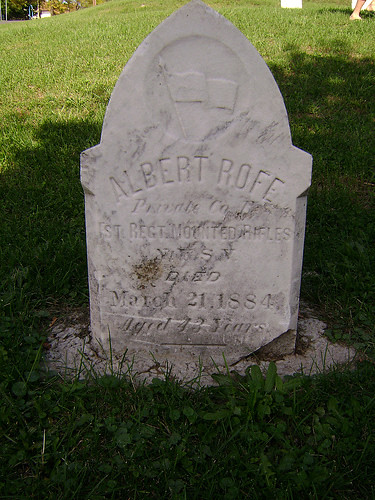 Albert Roffe gravestone | elmssixth scsd | Flickr