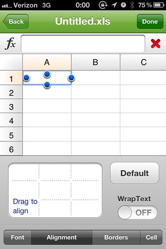 iPhone-excel alignment | by geeklygaming