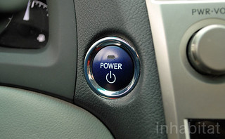 Lexus RX450h Start Button