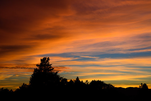 california sunset sky knightsvalley