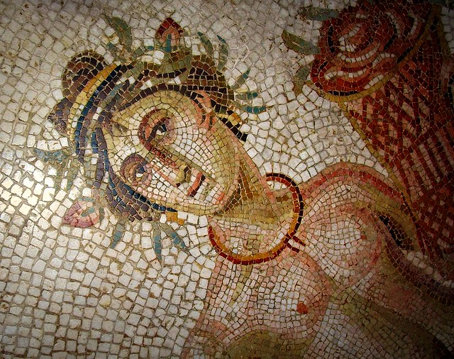 Tunesien - Tunis - röm. Mosaik im Bardo-Museum  , 72042/2999