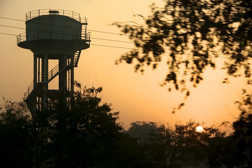 street india sunrise highway view roadside