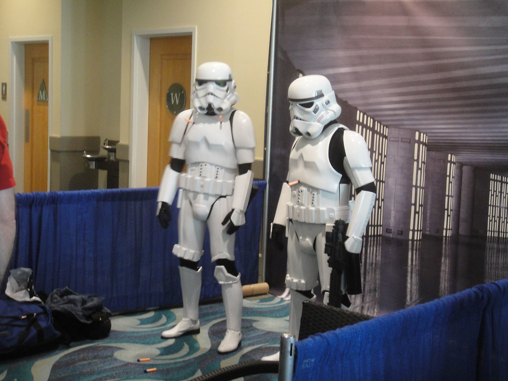 Long Beach Comic Expo 2012 - shoot a Stormtrooper