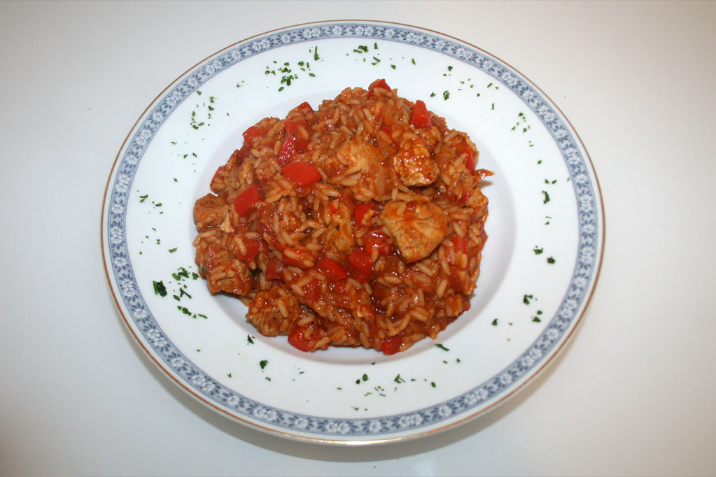 Tomaten Reisfleisch Mit Gemüse M Orig — Rezepte Suchen