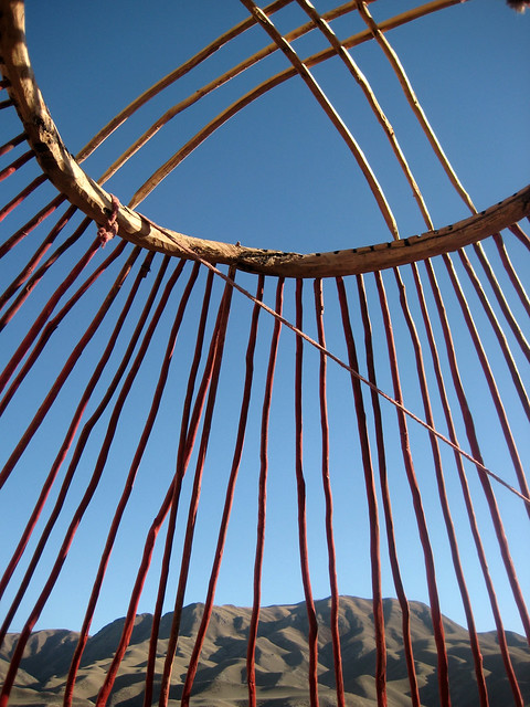 Traditional Handcrafted Yurt Frame Kyrgyzstan
