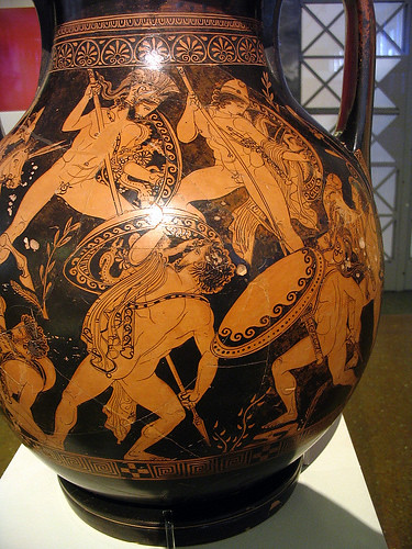 Red Figure Gigantomachy in the style of the Pronomos Painter 400BC
