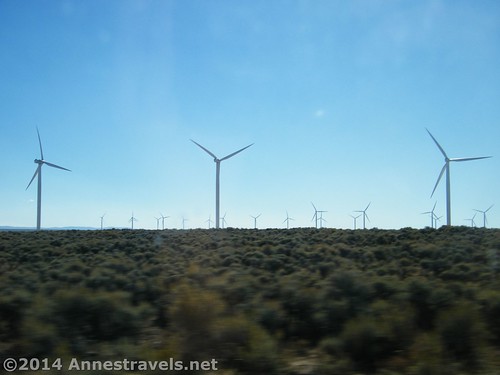 Wind farm in Wyoming
