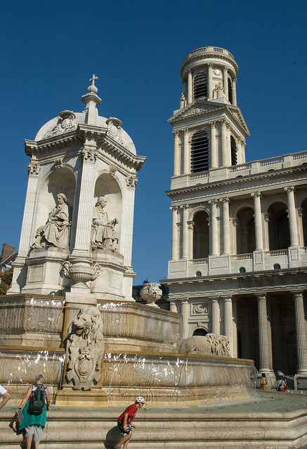2011.10.02.03 PARIS - Eglise Saint Sulpice et la fontaine des cardinaux