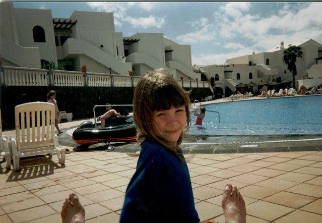 Lanzarote With Chloe 2003