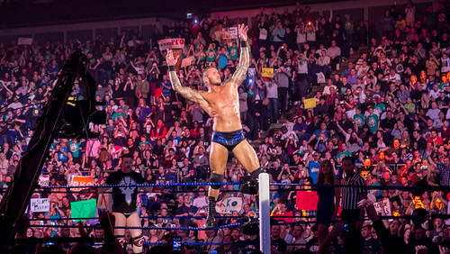 Randy Orton at Smackdown taping in London 17th April 2012