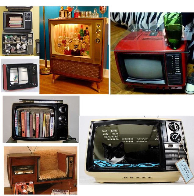 Decoração e reciclagem: Ideias para reutilizar tv antiga