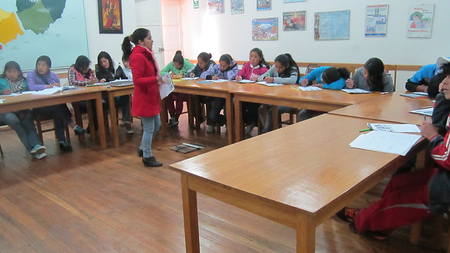 Centro de Educación Técnica Productiva en Cuzco. Perú