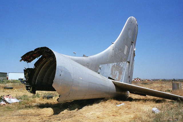 Tail of KC-97L, 53-0317