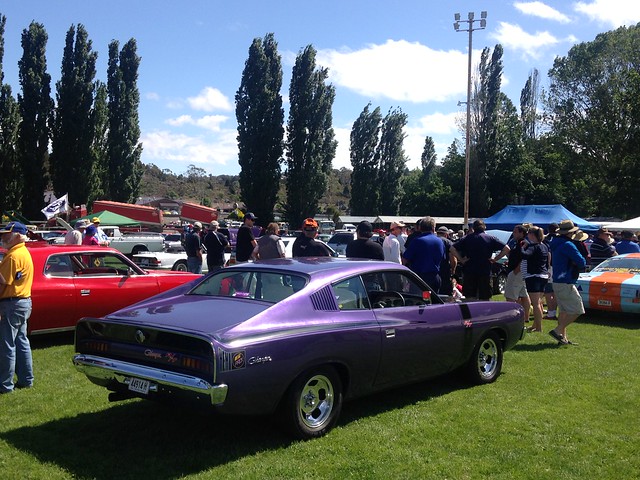 R/T Charger in purple