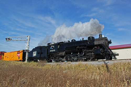 railroad train railway mikado locomotive sooline railfan 1003 steamlocomotive 282 sooline1003