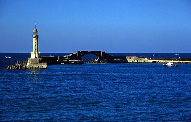 Ägypten 1999 (725) Alexandria: El Montaza-Leuchtturm