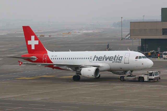 Helvetic Airways Airbus A320-200 HB-JVK
