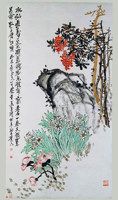 Wu Changshuo (1844-1927) - 1919 Spring Offerings (Metropolitan Museum of Art, New York City)