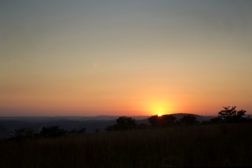 morning sunrise pretoria magaliesberg