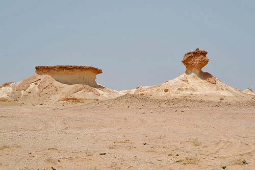 Zekreet | These strange rock formations lie a 100km or so we… | Flickr